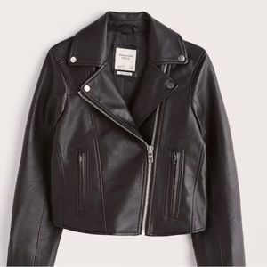 Vegan Leather Moto Jacket